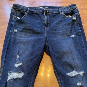 Old navy power slim straight mid rise 18